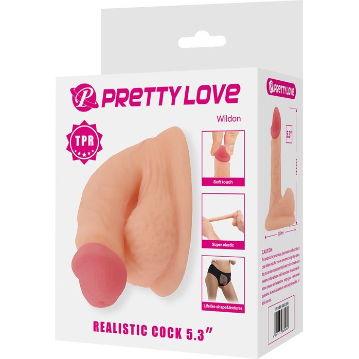 Телесная вкладка в трусики Wildon - Pretty Love. Фотография 2.