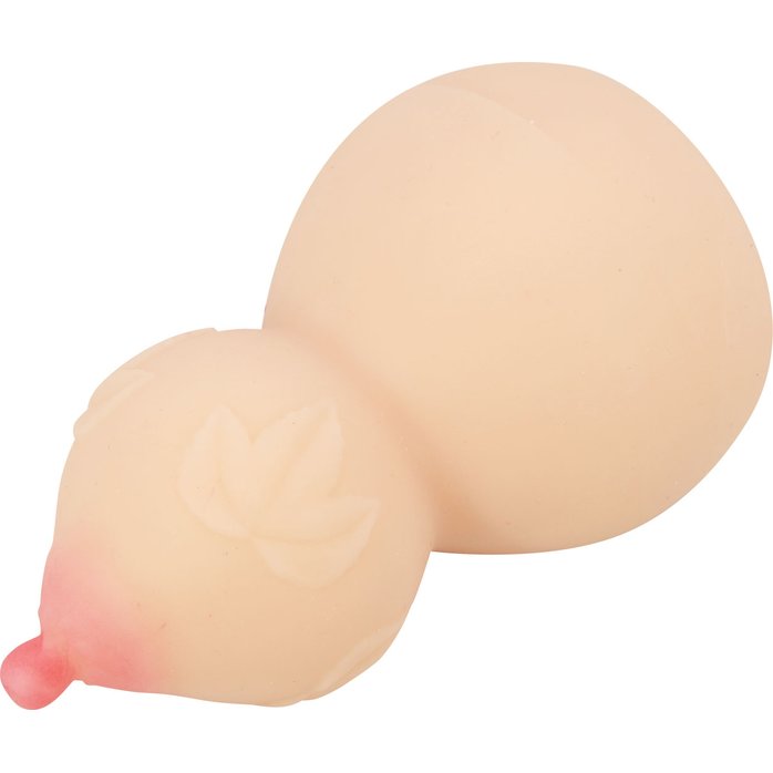 Телесный мастурбатор с соском Calabash - Crazy Bull. Фотография 4.