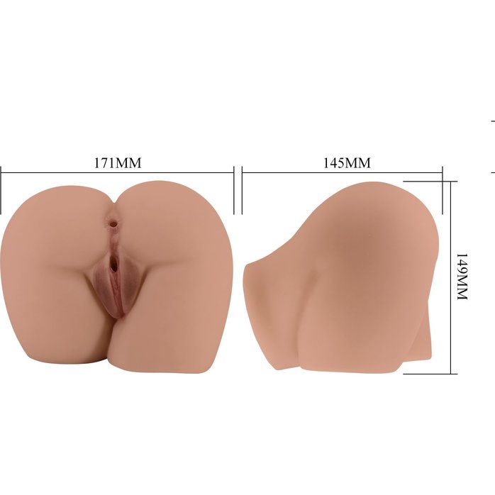 Мастурбатор-полуторс Bernace с вибрацией - Crazy Bull. Фотография 10.