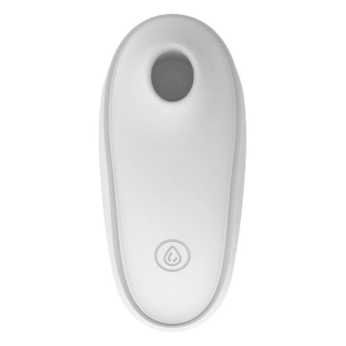 Белый вакуумный стимулятор клитора Liberty Swan. Фотография 4.