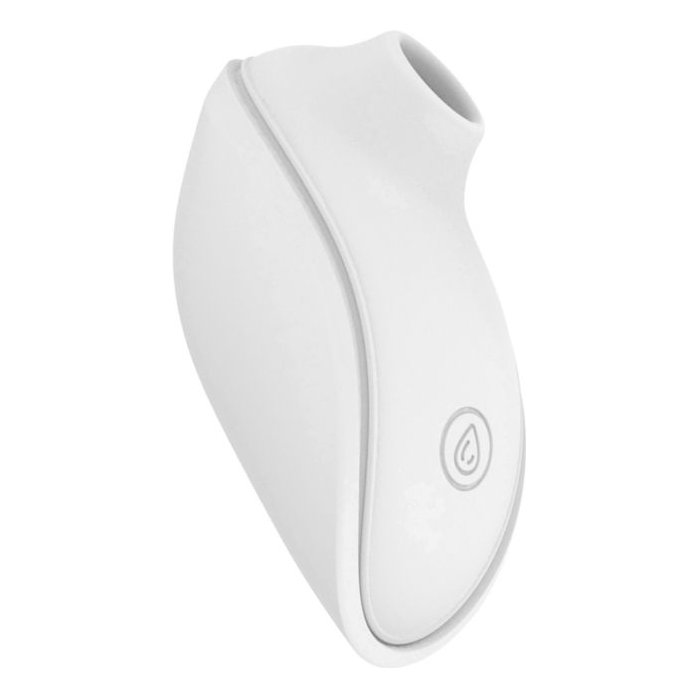 Белый вакуумный стимулятор клитора Liberty Swan. Фотография 5.