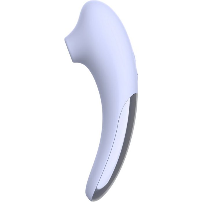 Сиреневый вакуумный стимулятор клитора Premium. Фотография 2.