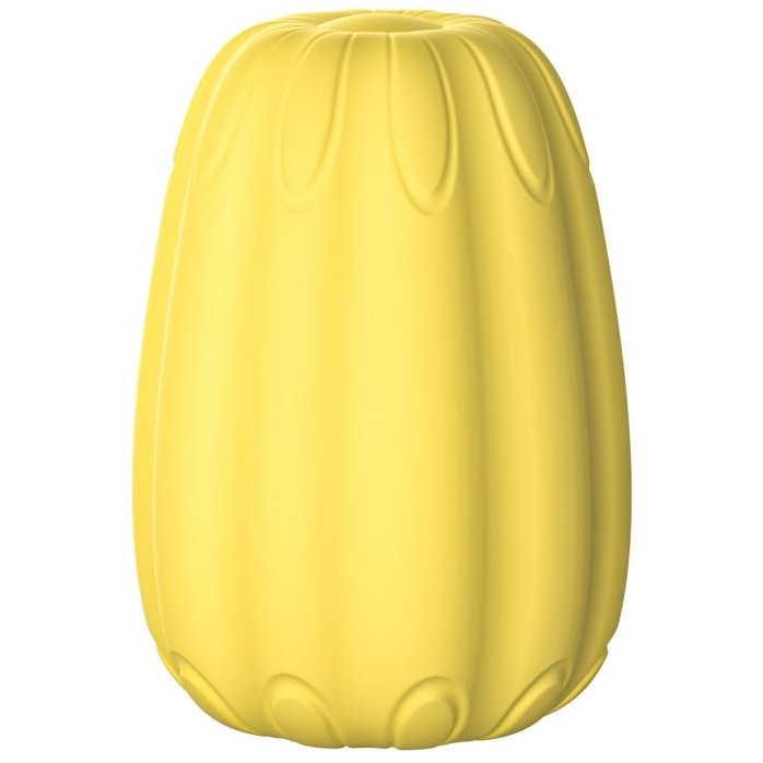 Желтый мастурбатор-яйцо Bisedze