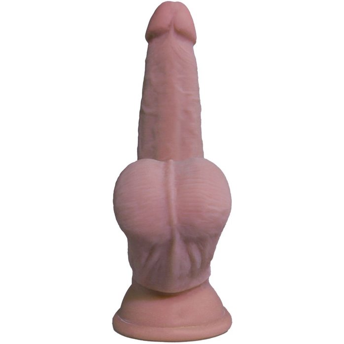 Телесный реалистичный фаллоимитатор Horney Prince - 18,5 см. Фотография 2.