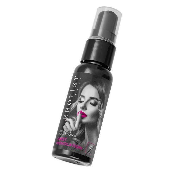 Съедобный гель Erotist Sweet Provocation Grapes - 30 мл. Фотография 3.