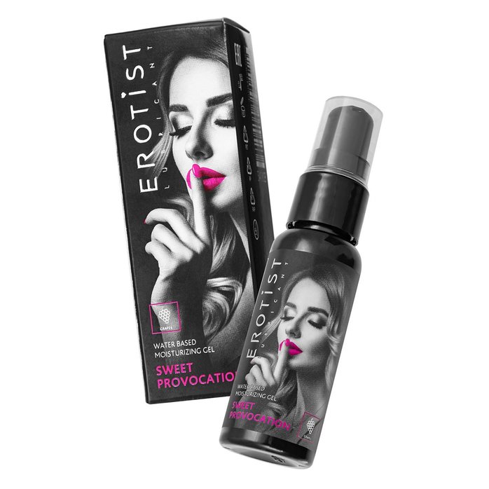 Съедобный гель Erotist Sweet Provocation Grapes - 30 мл