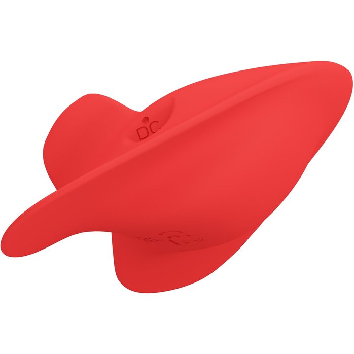 Красный вибратор на палец Carnation - Pretty Love. Фотография 8.