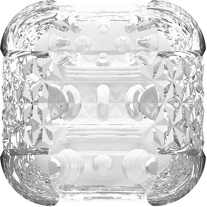 Прозрачный сквозной мастурбатор Crystle - Pretty Love. Фотография 6.