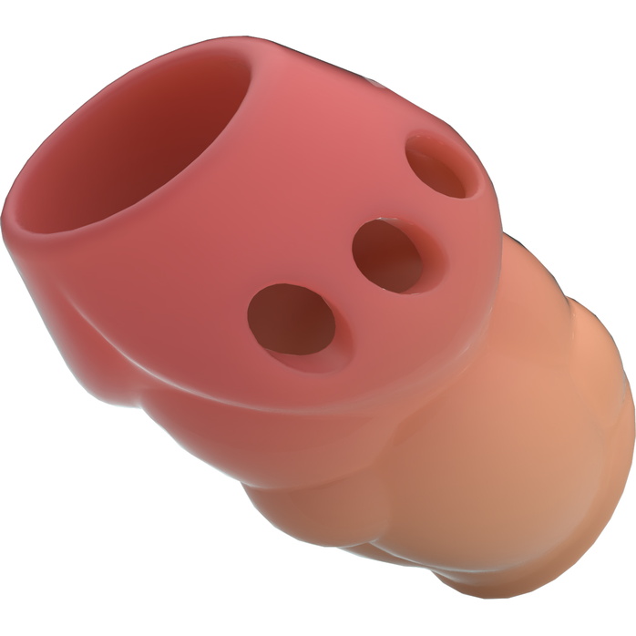 Реалистичная насадка на пенис Oscar - Pretty Love. Фотография 7.