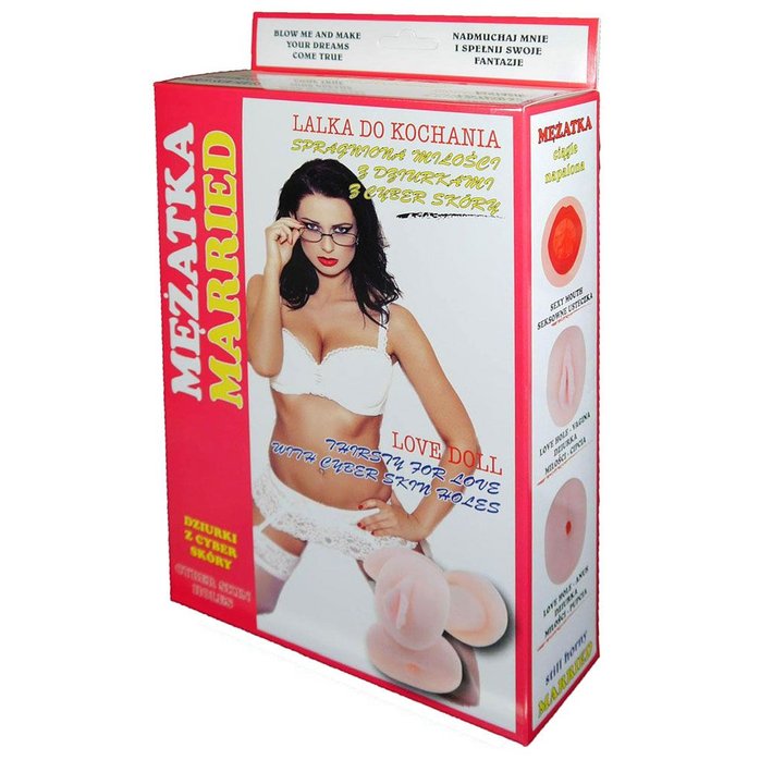 Надувная секс-кукла Mezatka с реалистичной вставкой