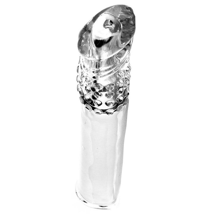 Прозрачная насадка-удлинитель Perfect Sleeve - 19 см. Фотография 3.