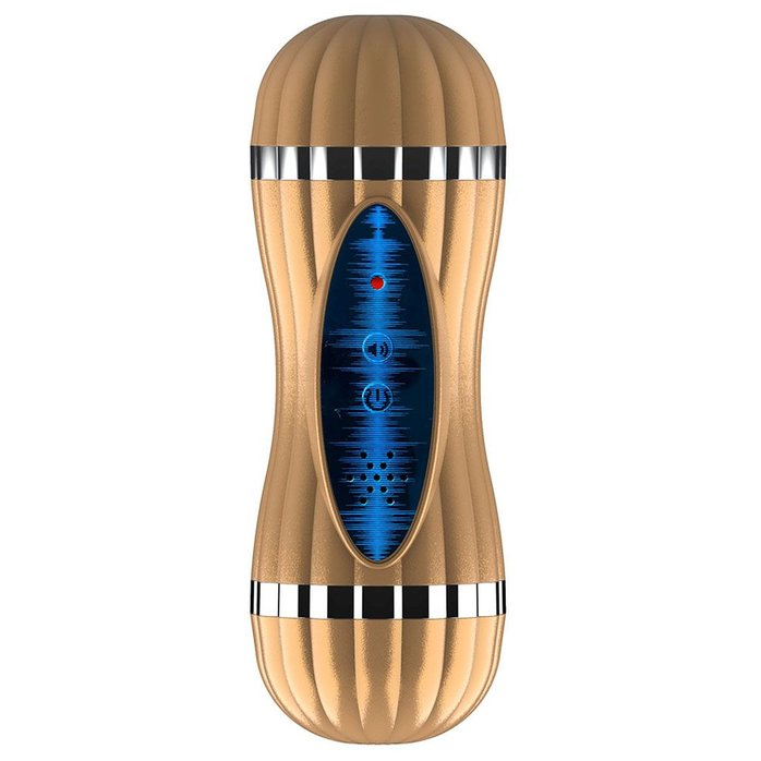 Мастурбатор-вагина с вибрацией в колбе Bevis. Фотография 2.