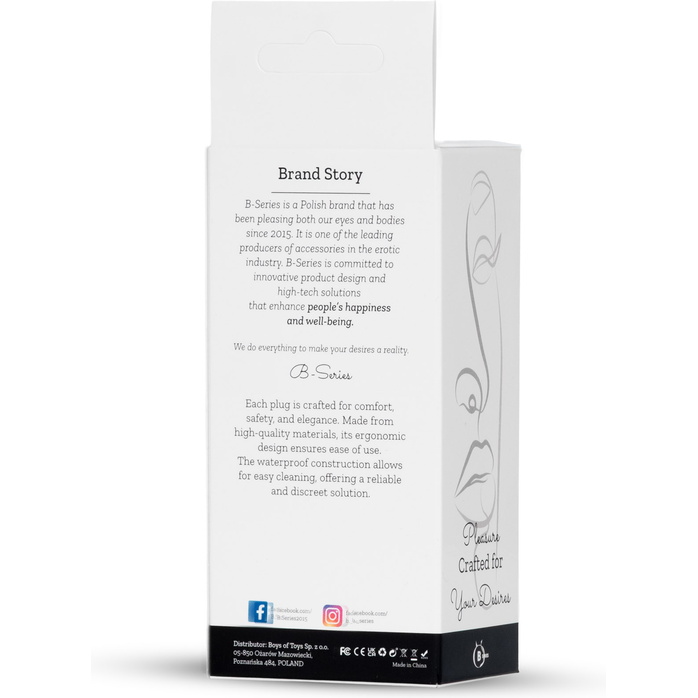 Черная анальная втулка Curved - 7,5 см. Фотография 8.