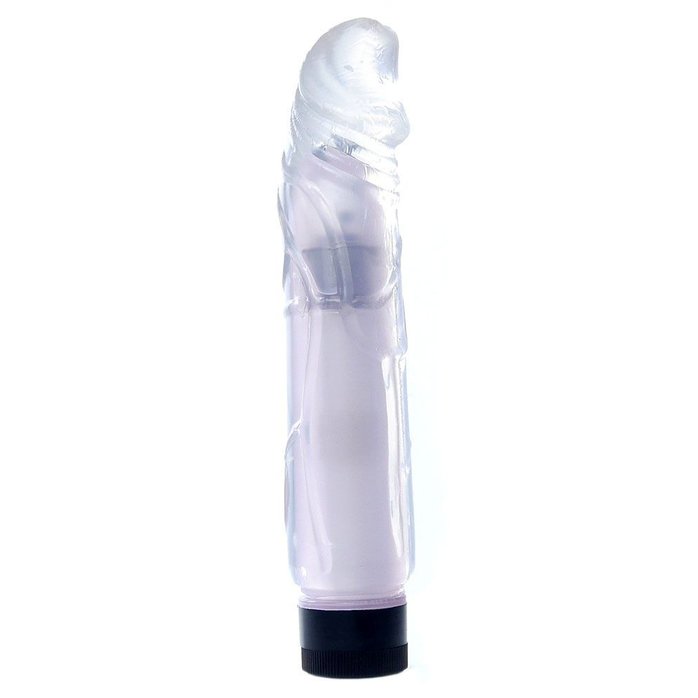 Прозрачный вибратор Juicy Jelly - 22 см