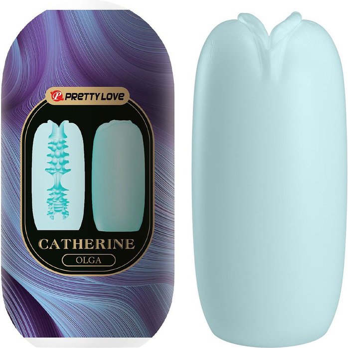 Голубой мастурбатор-вагина Olga - Pretty Love. Фотография 2.