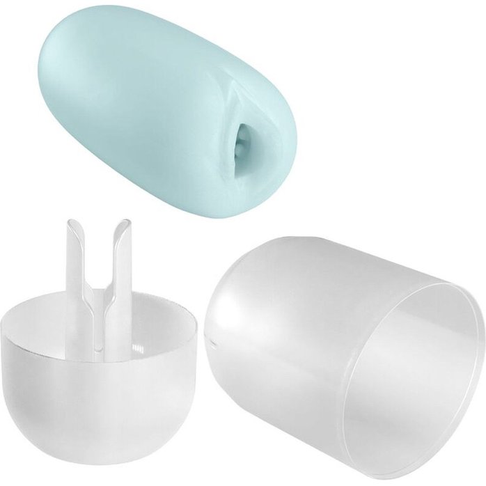 Голубой мастурбатор-вагина Olga - Pretty Love. Фотография 4.