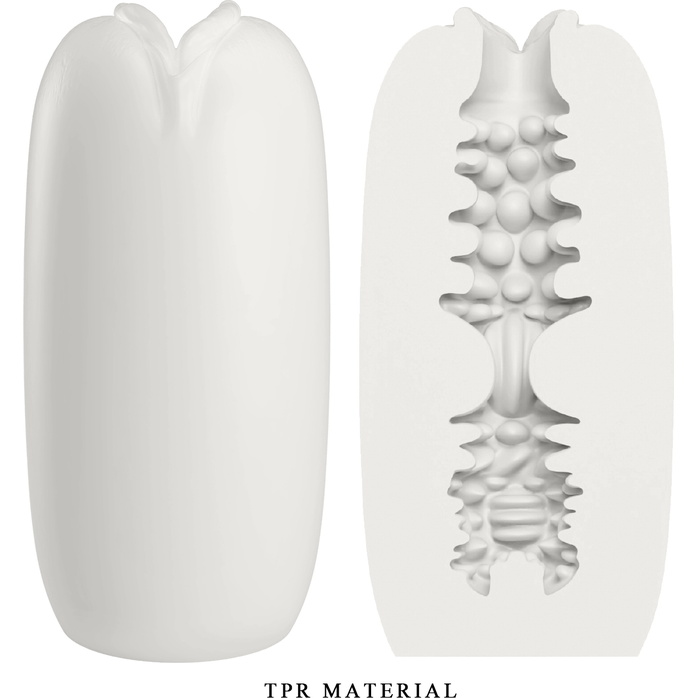 Белый мастурбатор-вагина Olga - Pretty Love. Фотография 4.