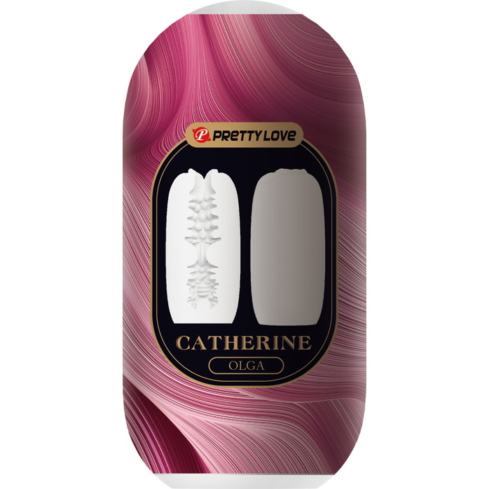 Белый мастурбатор-вагина Olga - Pretty Love. Фотография 7.