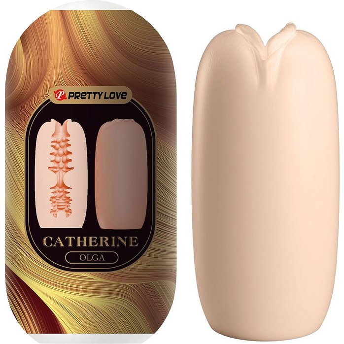 Телесный мастурбатор-вагина Olga - Pretty Love. Фотография 2.