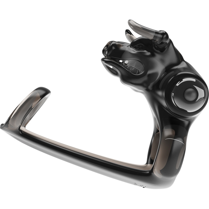 Дымчатая стимулирующая насадка на член Bull Warrior - Pretty Love. Фотография 4.