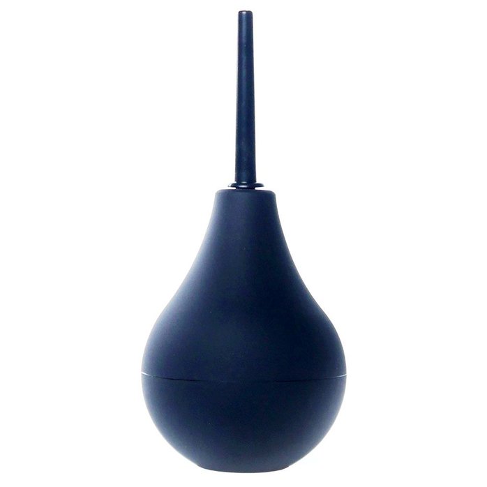 Черный интимный душ-спринцовка