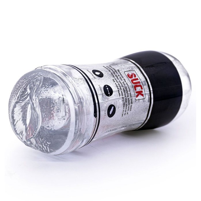 Прозрачный мастурбатор-вагина Suck. Фотография 2.