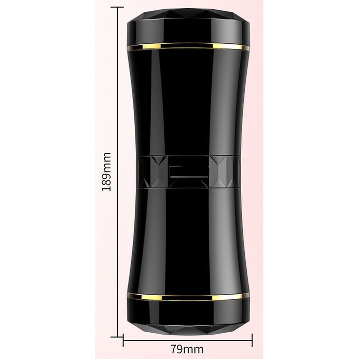 Двусторонний мастурбатор в колбе - вагина и анус. Фотография 3.