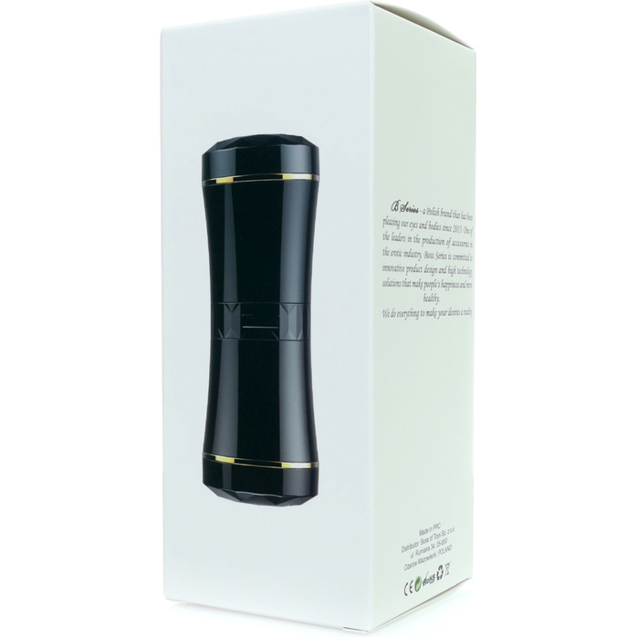 Двусторонний мастурбатор в колбе - вагина и анус. Фотография 4.