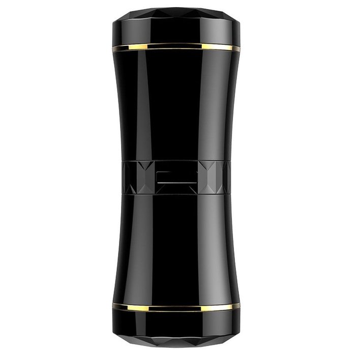 Двусторонний мастурбатор в колбе - вагина и анус