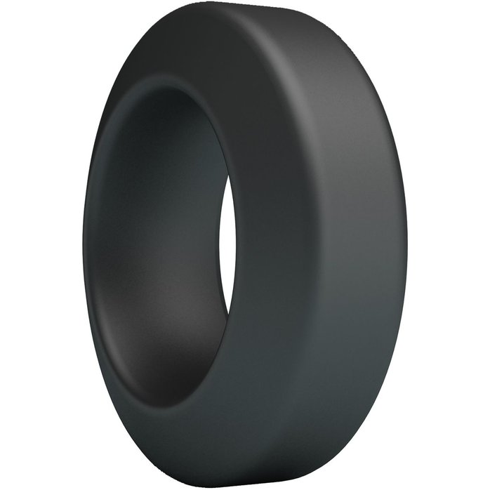 Черное эрекционное кольцо Brodan - Crazy Bull. Фотография 4.