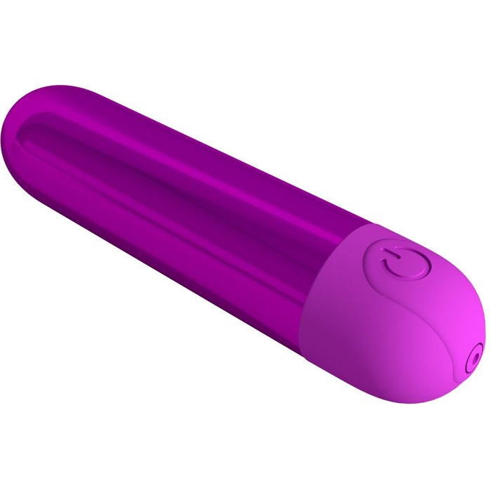 Лиловая перезаряжаемая вибропуля Kiwi - Pretty Love. Фотография 5.