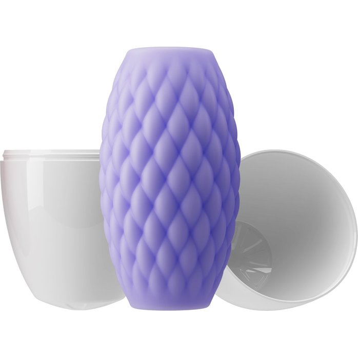 Сиреневый нереалистичный мастурбатор Athena - Pretty Love. Фотография 3.