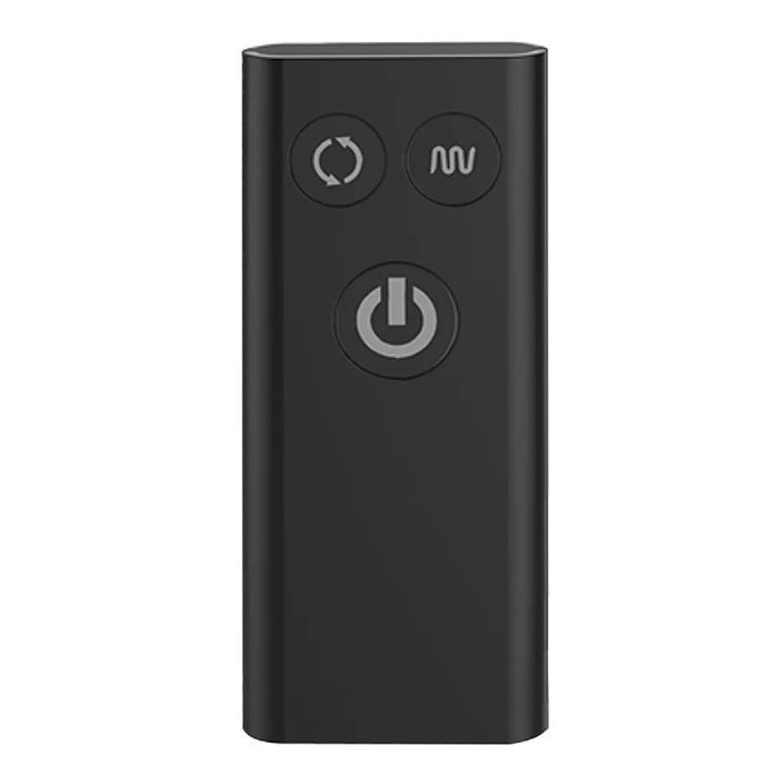 Черная анальная виброёлочка Nexus Tornado Beaded Probe Large с функцией вращения. Фотография 2.