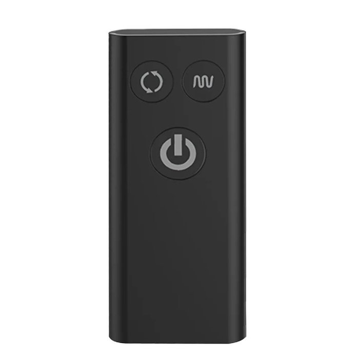 Черная анальная вибровтулка Tornado with Cock Ball Rings с эрекционными кольцами. Фотография 3.