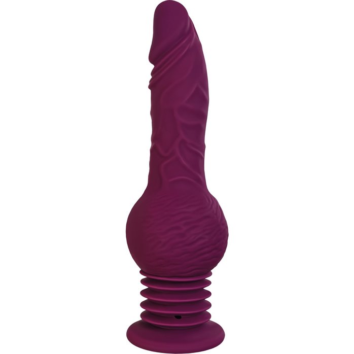 Фиолетовая мини-машина для секса Striker с пультом ДУ - 23,5 см - MotorLovers. Фотография 3.