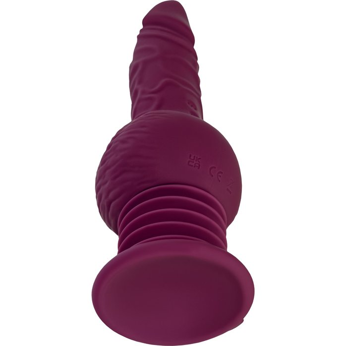 Фиолетовая мини-машина для секса Striker с пультом ДУ - 23,5 см - MotorLovers. Фотография 5.