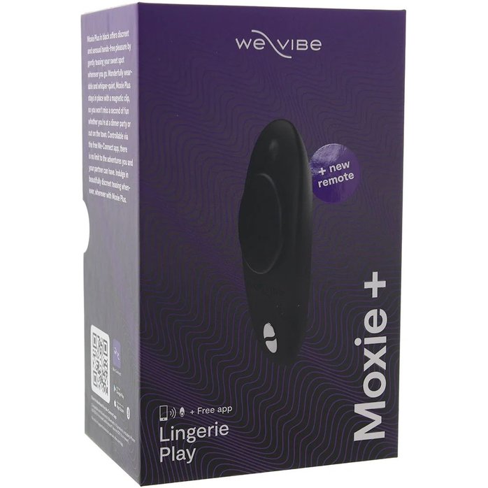 Черный вибратор We-Vibe Moxie. Фотография 6.