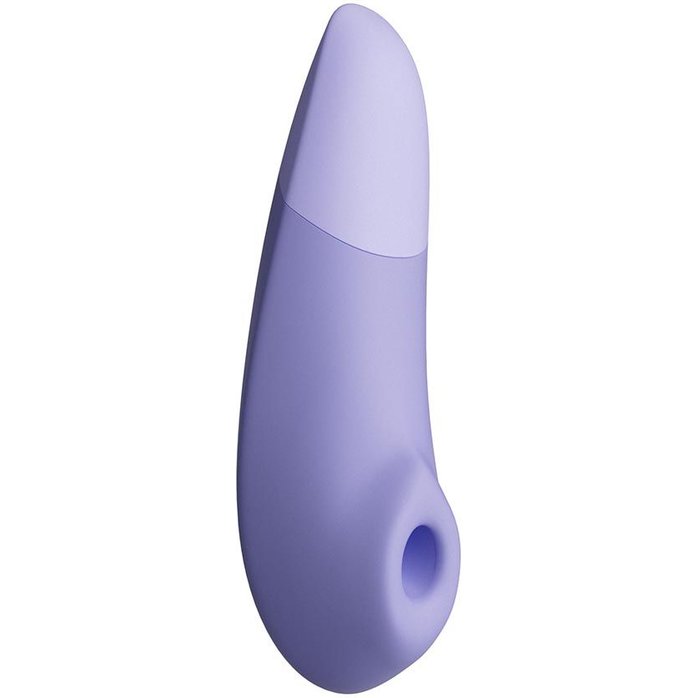 Сиреневый бесконтактный клиторальный стимулятор Womanizer Enhance с вибрацией