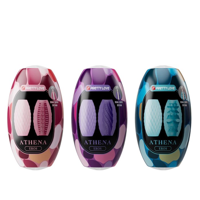 Набор из 15 мастурбаторов Athena - Pretty Love. Фотография 3.