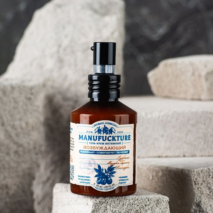 Возбуждающий гель-крем для мужчин - 50 мл. Фотография 4.