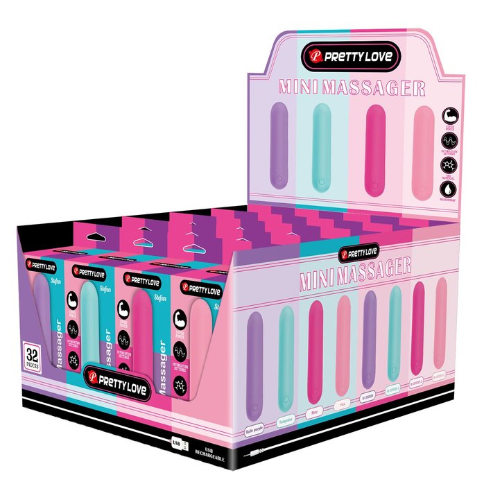 Набор из 32 вибропуль Stefan - Pretty Love