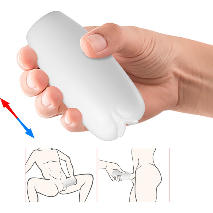 Белый мастурбатор-вагина Catherine - Pretty Love. Фотография 7.