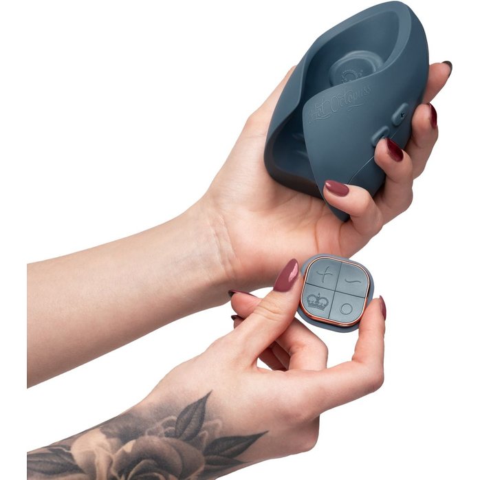 Инновационный мужской вибратор с пультом ДУ Pulse Duo. Фотография 8.