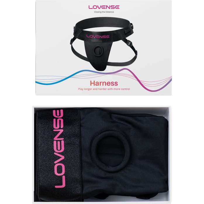 Черные универсальные трусики Lovense из спандекса. Фотография 4.