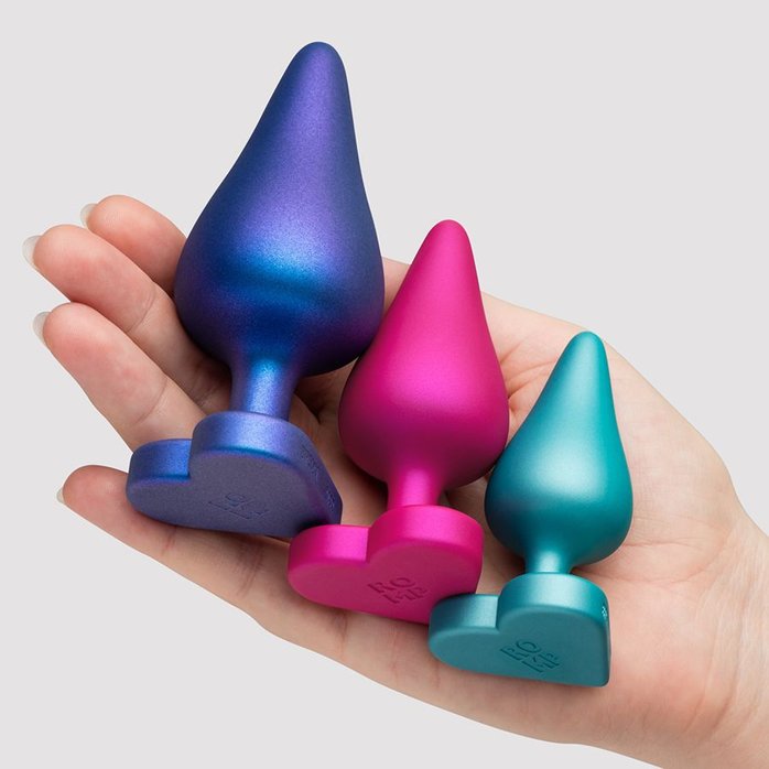 Набор из 3 анальных пробок Romp Luster. Фотография 5.