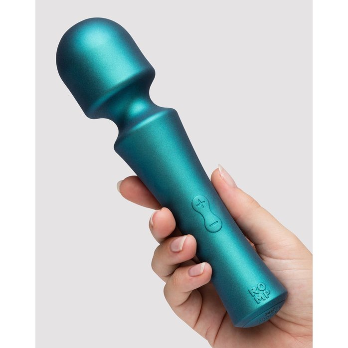 Зеленый wand-вибратор Romp Presto - 20 см. Фотография 6.