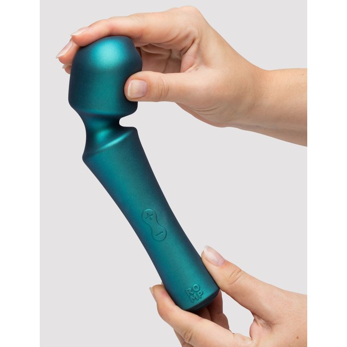 Зеленый wand-вибратор Romp Presto - 20 см. Фотография 7.