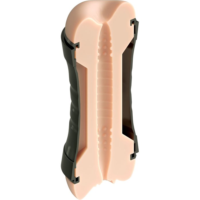 Двусторонний мастурбатор в колбе Super Flip-A-Pussy Over - PDX Extreme. Фотография 5.