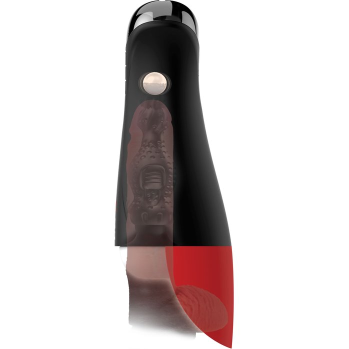 Мастурбатор в колбе с вибрацией Fuck-O-Matic Pro XL - PDX Elite. Фотография 3.