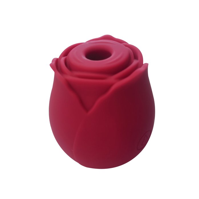 Изящный вакуумный стимулятор в форме розы. Фотография 3.